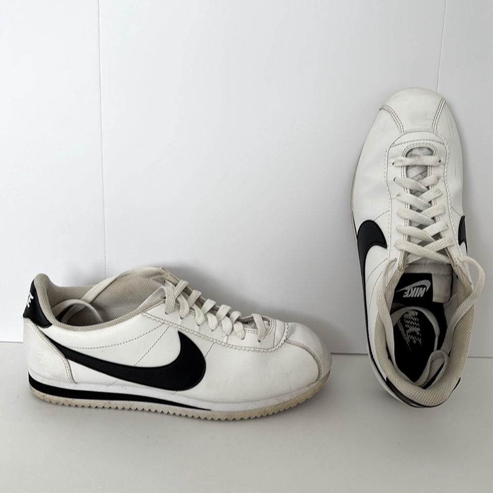 White Nike Cortez